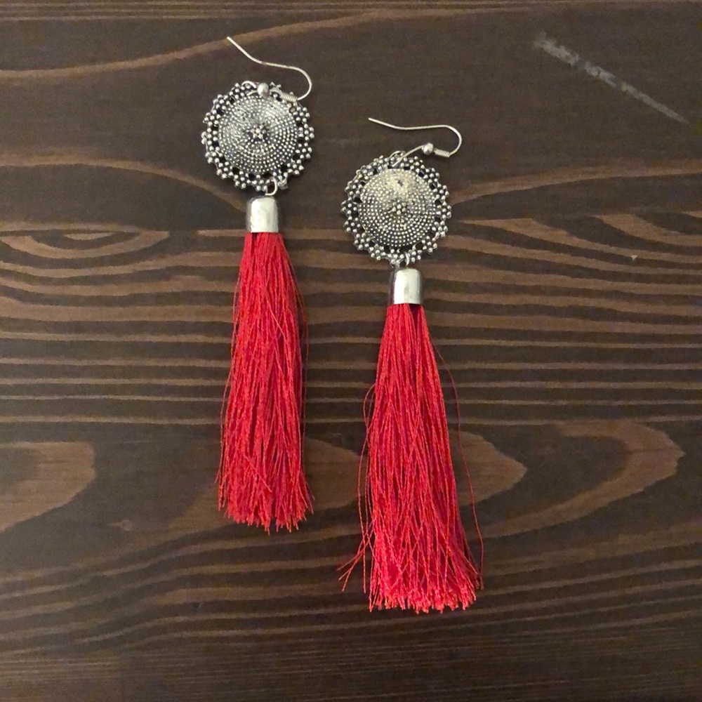 Havana Nights Tassel Earrings